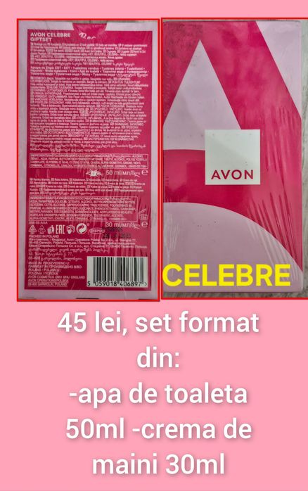 Set ptr. dama, ambalaj original.