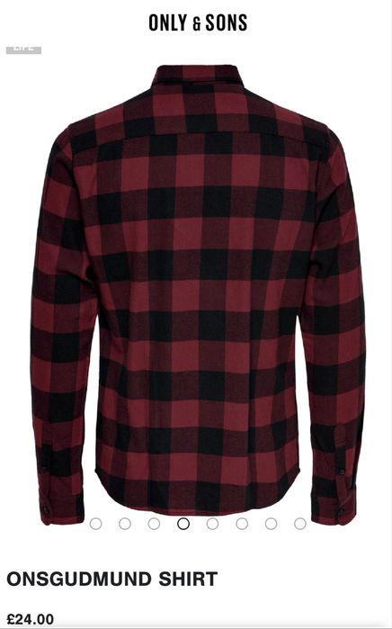 Нова Only & Sons риза L slim fit 100% памук