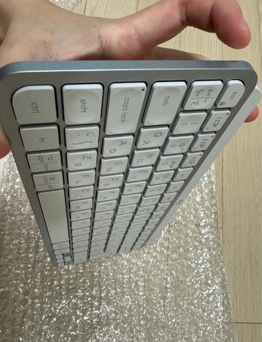 Клавиатура Logitech MX Keys Mini серебристый