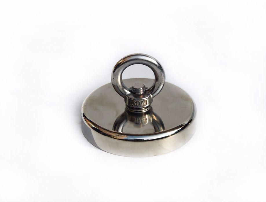 Magnet fishing D90,120,136mm cu forta de 340kg