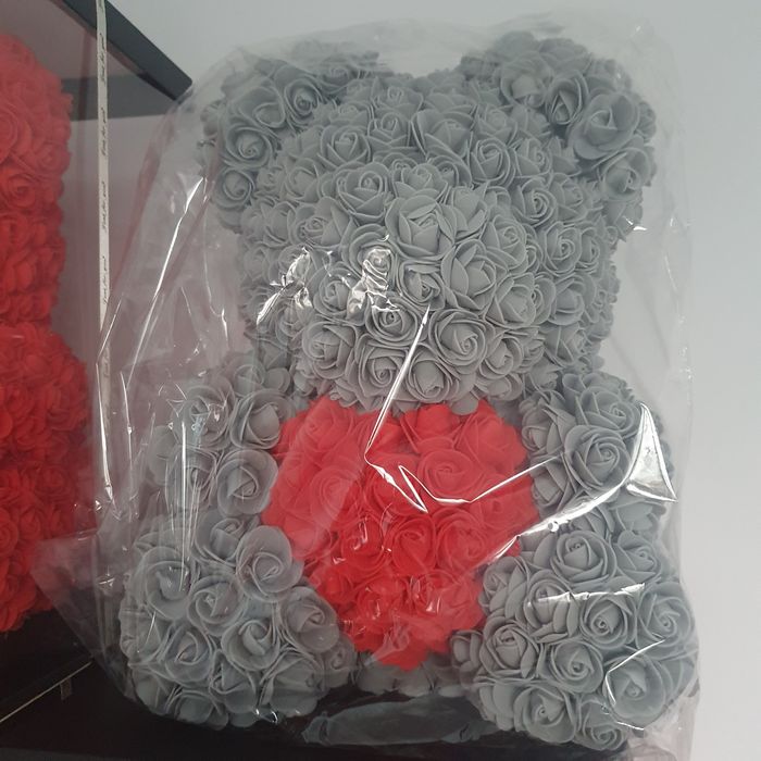 Ursulet Craciun de 40 cm