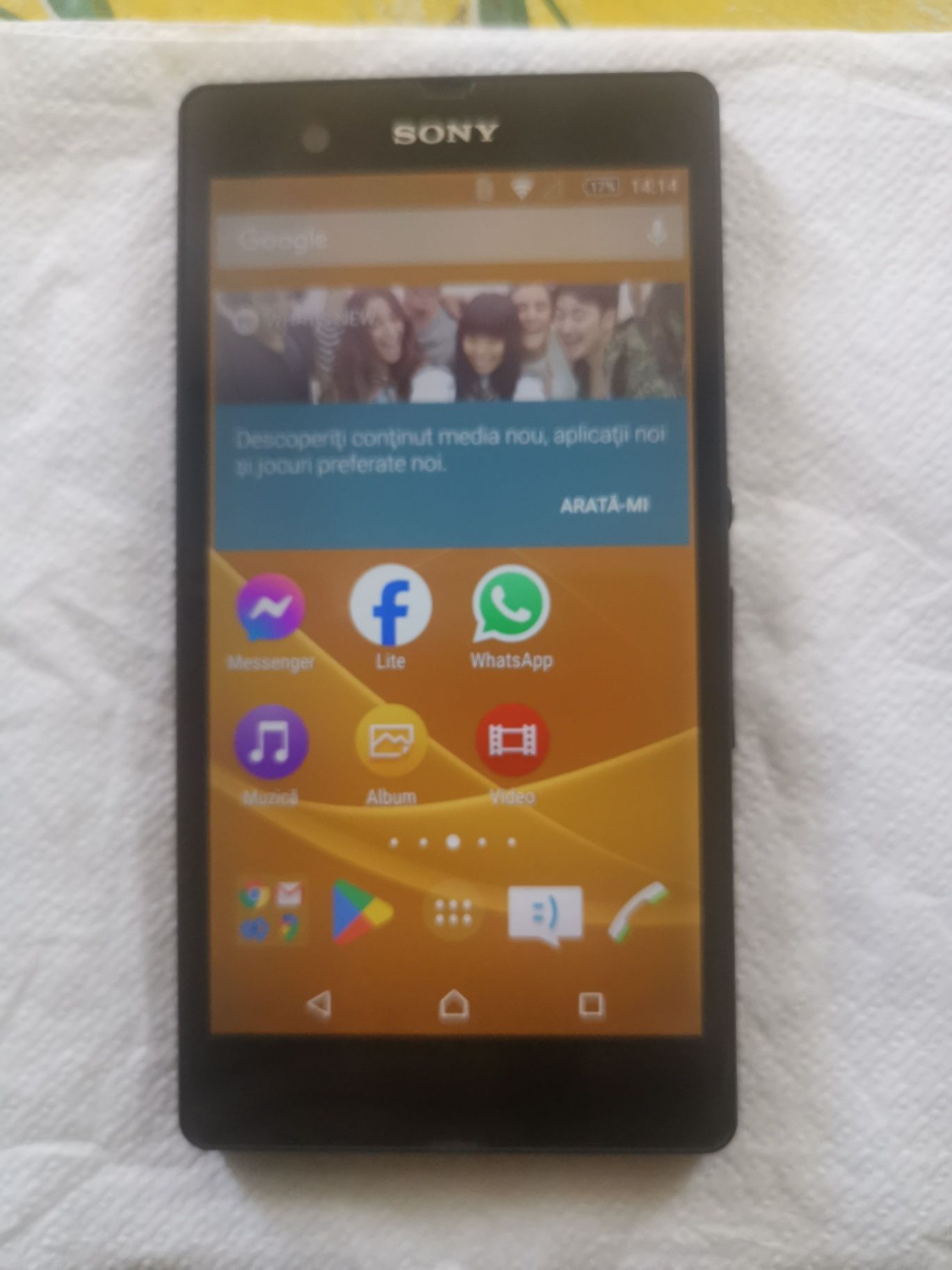 Telefon Sony xperia Z .