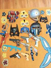 Детски играчки маски на герои, пистолети