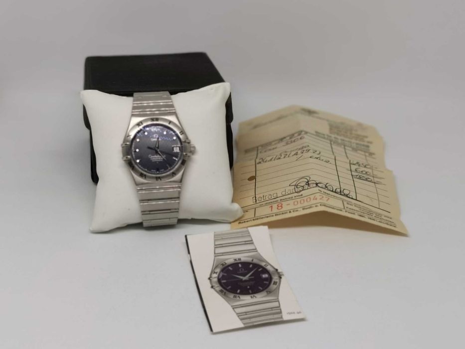 Omega Constellation Chronometer Automatic date SS acte cutie