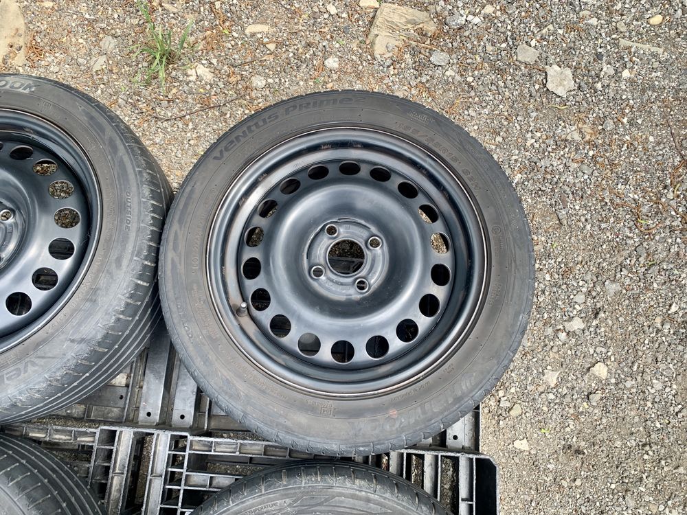 4бр.ДЖАНТИ+ЛЕТНИ ГУМИ 15" 4x100 за Opel Combo,Corsa,Fiat Punto,Aveo