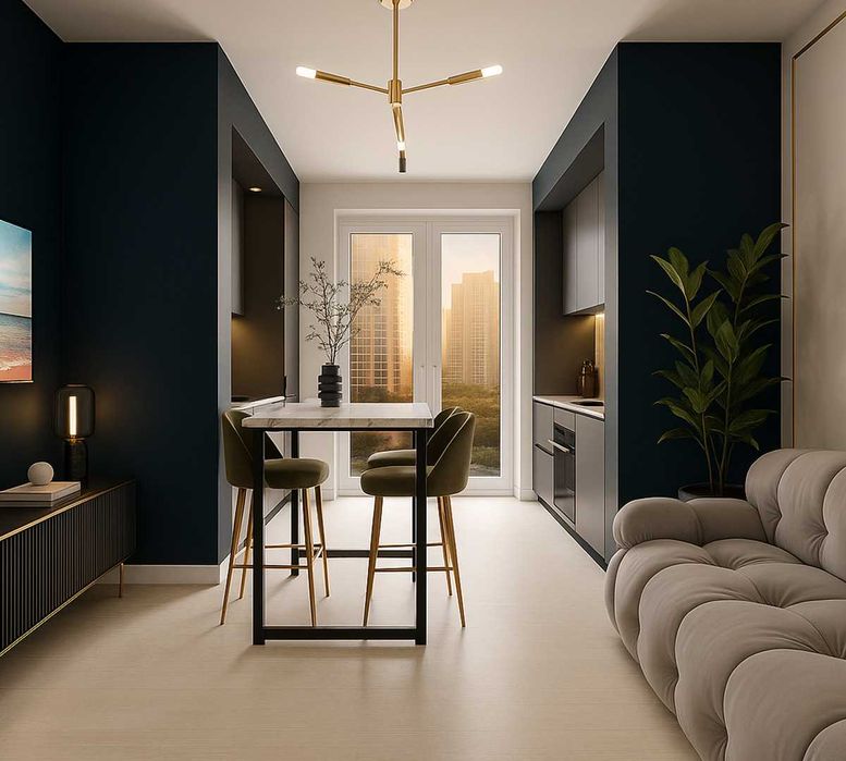 Garsonieră Premium în Ansamblu Rezidențial Nou Comision 0%