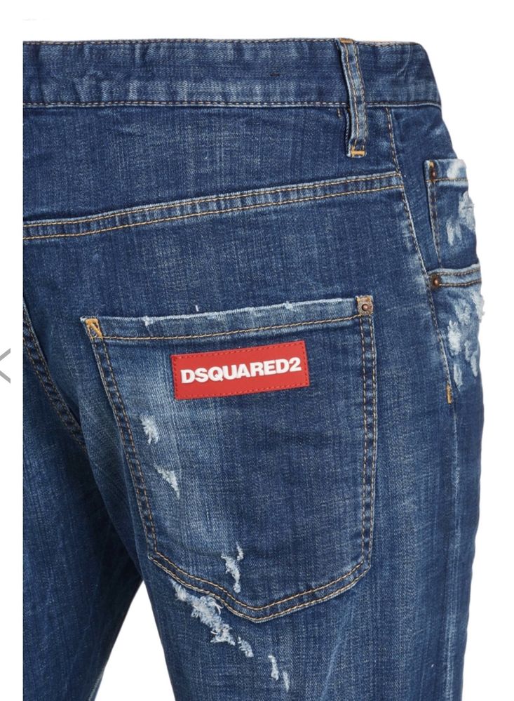 Dsquared2-17cm Distressed Classic Kenny Jeans
