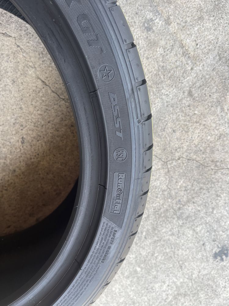 4 anvelope de vara RFT Dunlop fata 245/40/19 spate 275/35/19