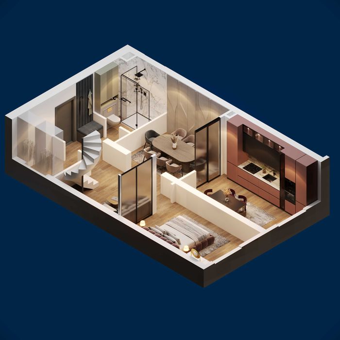 Продается на рассрочку 2 - ком. На 96 месяцев Без %