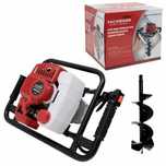 Motoburghiu Sfredel Freza Pamant Profesional Campion rosu 6CP 52cc