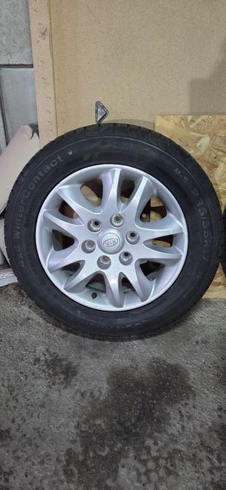 KIA CARNIVAL джанти със нови зимни гуми 235/55/17  6,5J×17  ET46  6×13