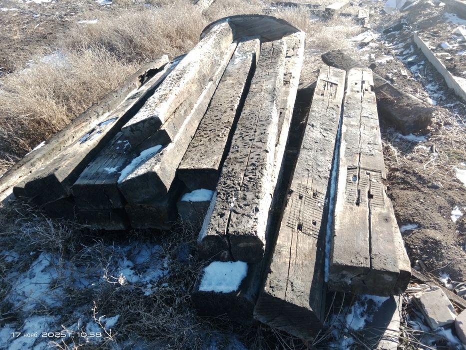 Продам шпалы строительный