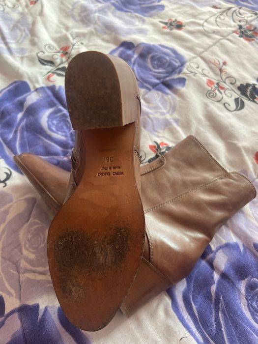 Зимни кожени боти vera pelle