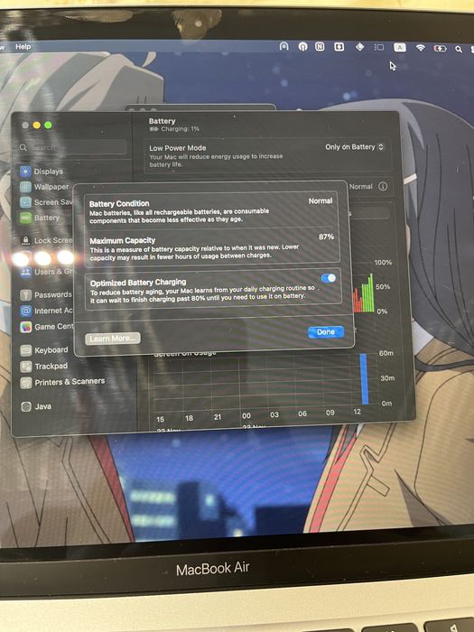 MacBook Air M1 8/256