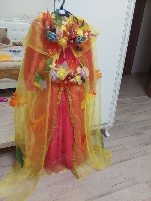 Платье для девочки на осенний бал