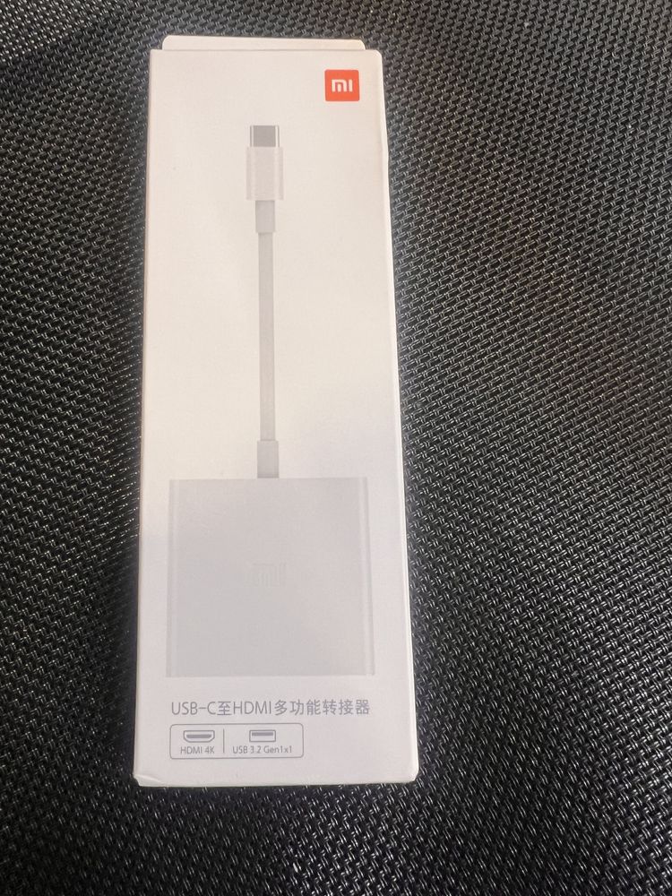 Type C Hdmi , переходник Xiaomi XMZJQCH2TM type C Адаптер hdmi usb