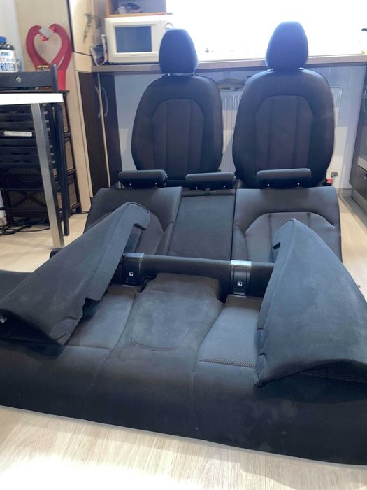 Interior textil negru încălzit BMW seria 3 g20