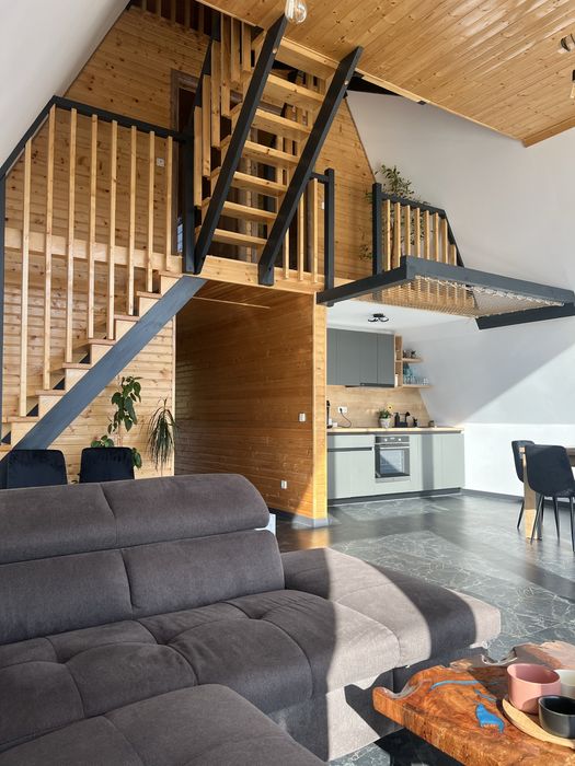 Cabana de inchiriat A-frame SkyDeck Cabin