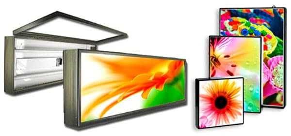 лайтбокс  световой короб lightbox.печати на разные рекламные материалы