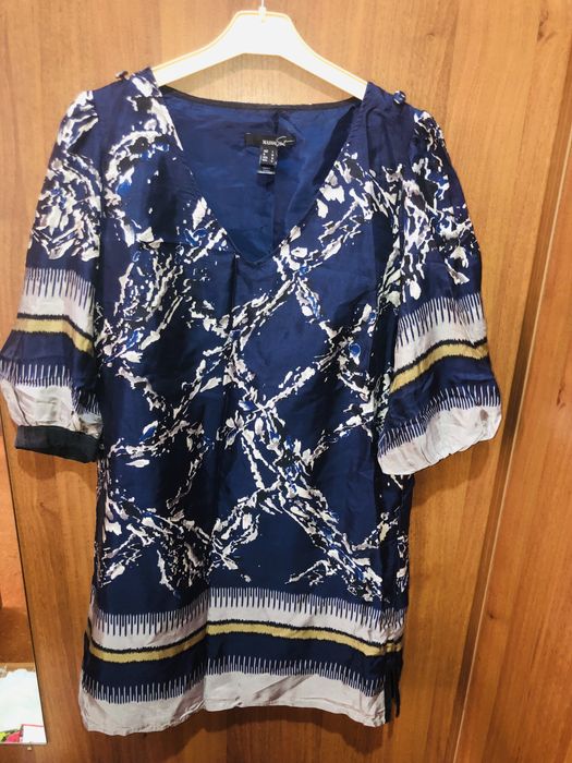 Rochie Mango model versace mărimea M satin