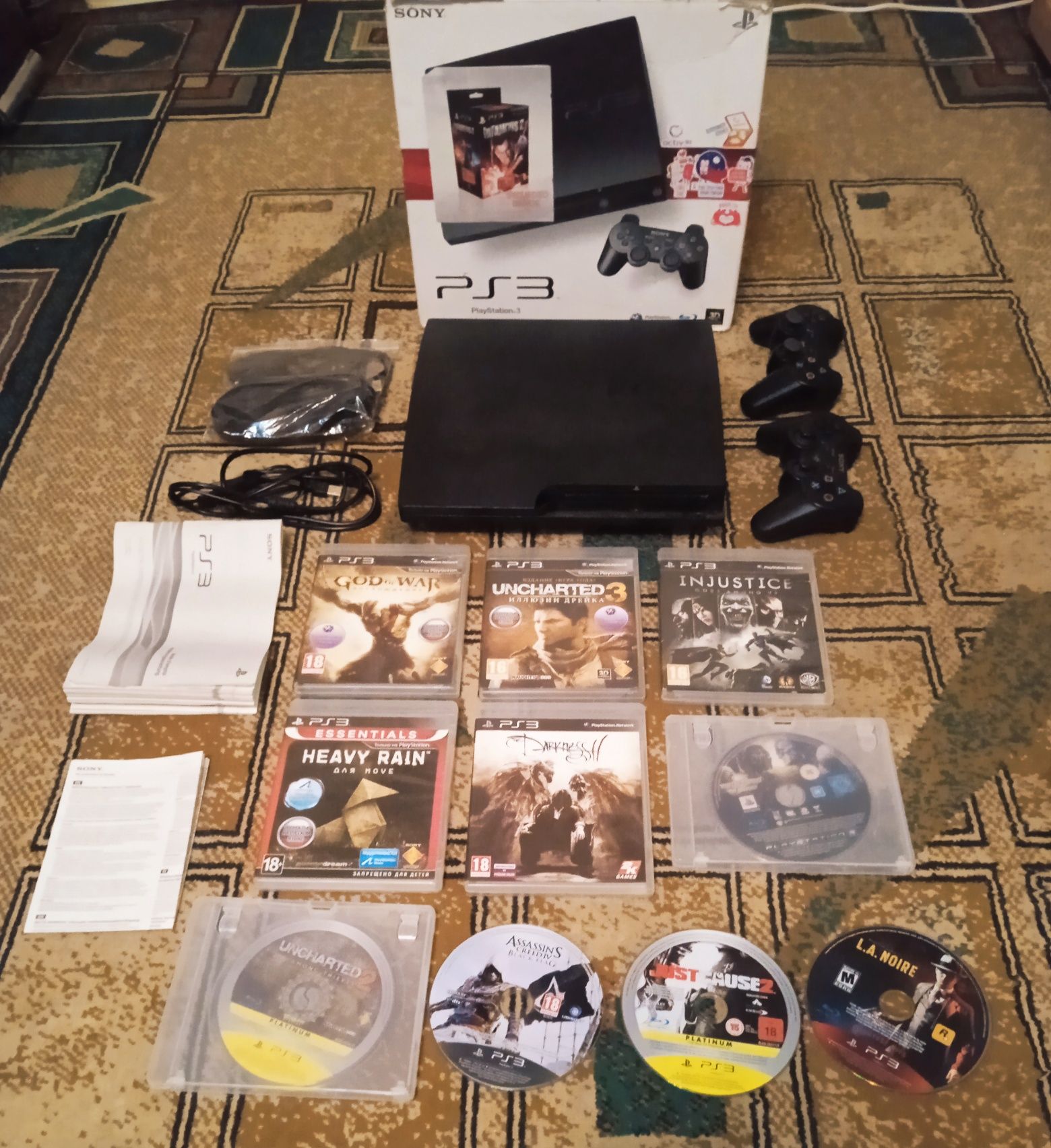 Sony PS3 доки, диски