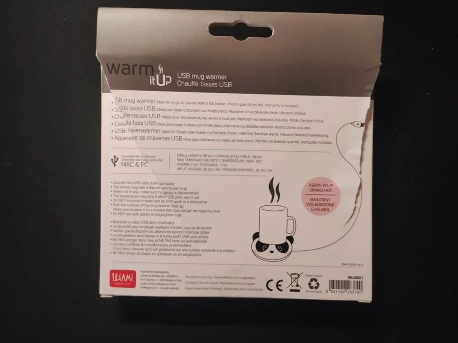 Livrare gratis! Incalzitor cana USB PC Laptop Mac