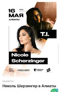 Продам билет на концерт Николь Шерзингер