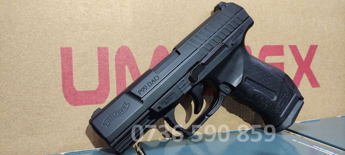 Reducere 4.5j cel mai puternic pistol airsoft Walther P99 dao recul