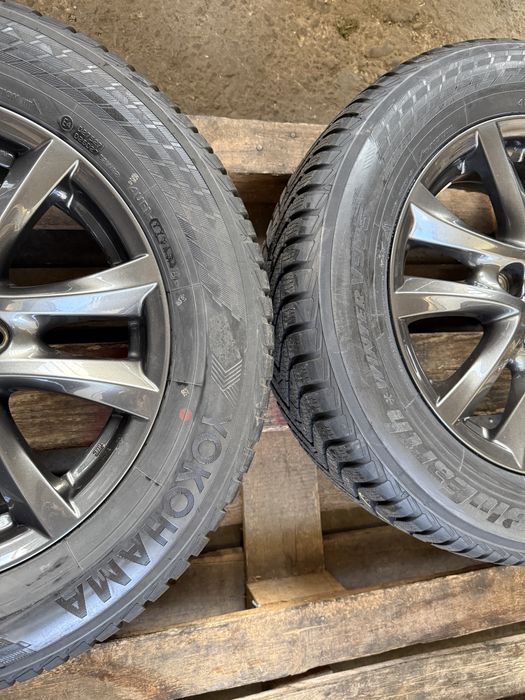 Jante originale Mazda 3, CX-3 echipate cu anvelope de iarna 215/60 16