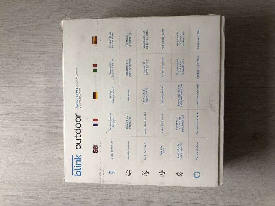 Нови, запечатани: Комплект 2 бр. Blink Outdoor камери + Sync Module 2