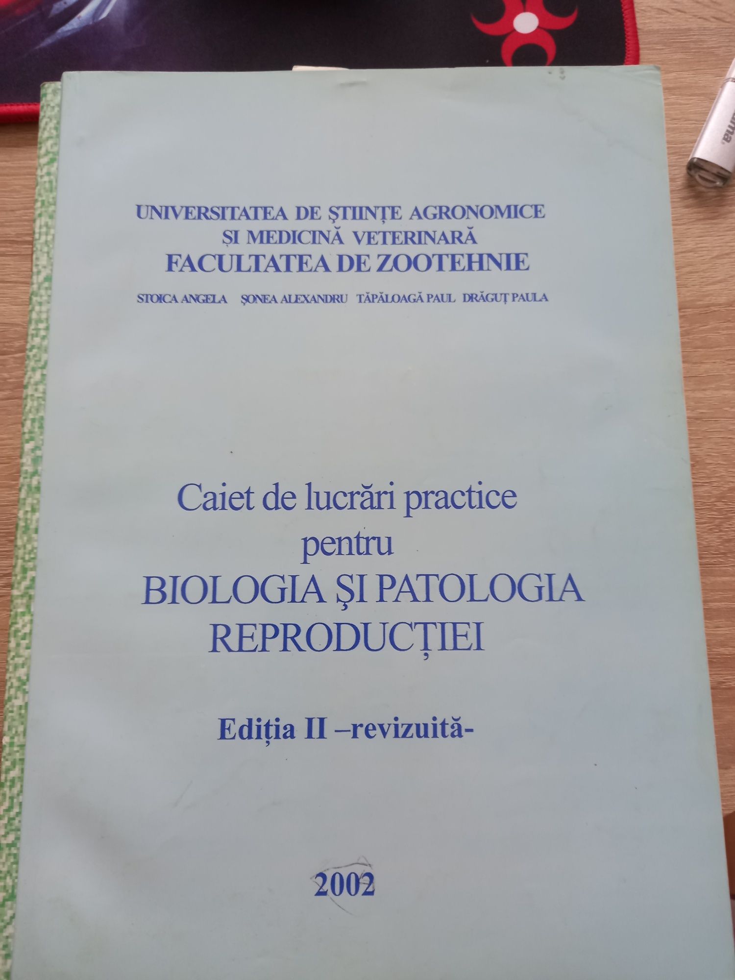 Manual Biologia si Patologia Reproductiei la animale.