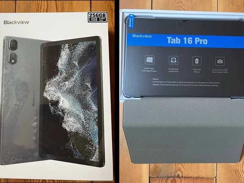 Blackview TAB 16 Pro 8GB+16GB RAM 256GB ROM, 11 инчов Таблет