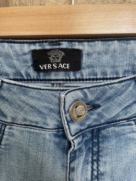 Blugi Versace , talie joasa, XS