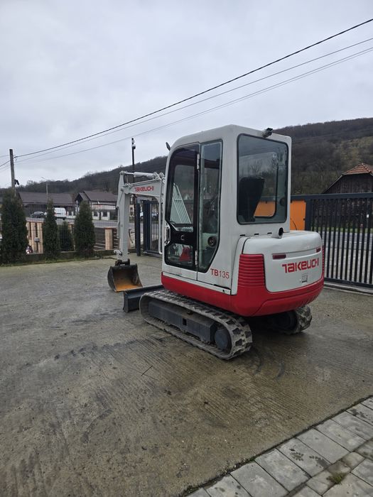 Vand miniexcavator Takeuchi TB135 3500Kg