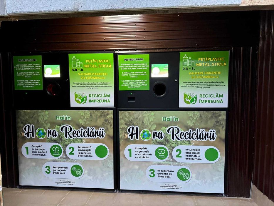 Ocazie deosebita-utilaje de reciclare pet-uri Optima Envipco