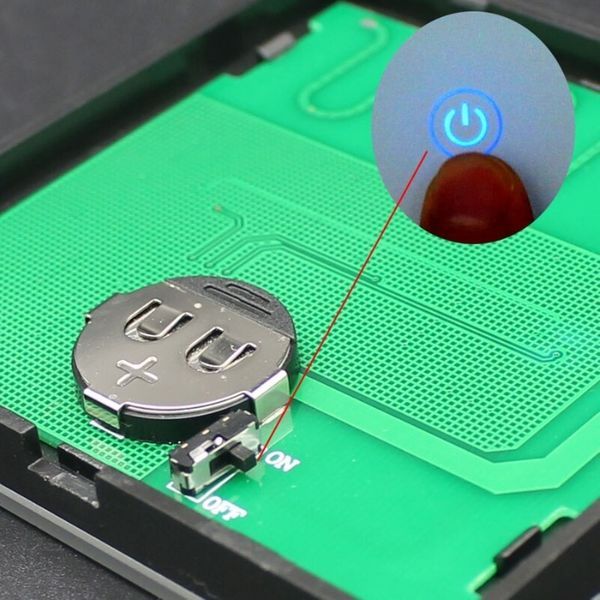 Smart RF 433Mhz Безжичен Стъклен ключ–за управляване на RF устройства