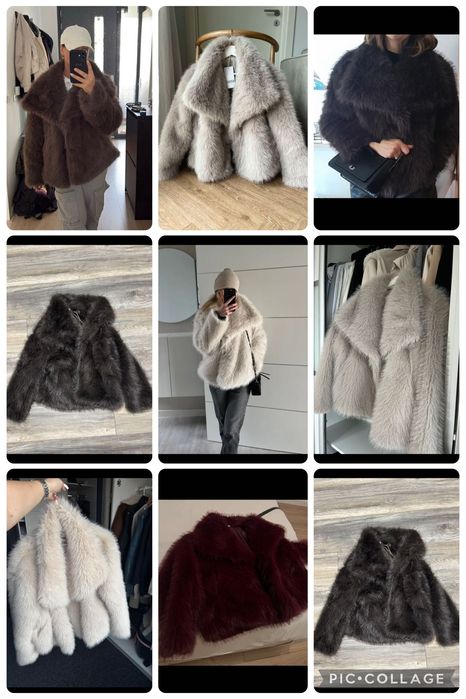 Дамски палта с косъм-зимни