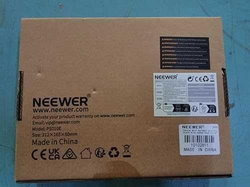 Нов NEEWER Конвертор NP-F към V Mount с DC кабел и захват за статив