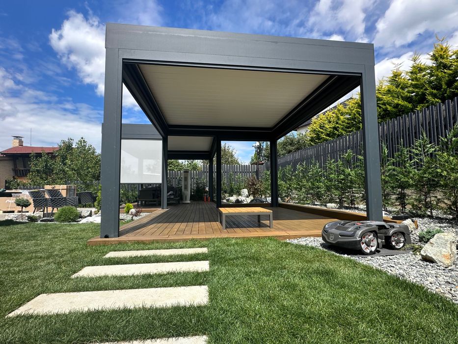 Pergole retractabile Bioclimatice, All Season, Winter Garden.