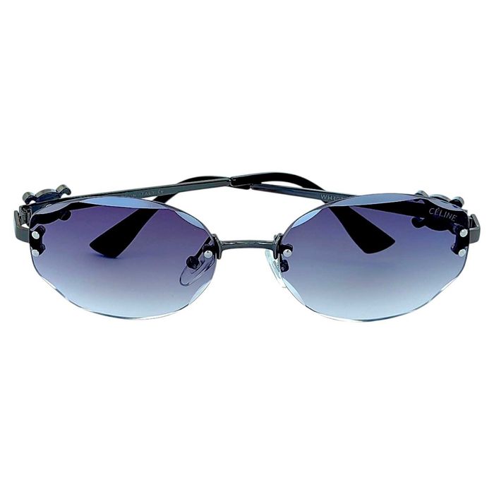 Celine дамски слънчеви очила 2026 с нарязани стъкла и UV400 Защита
