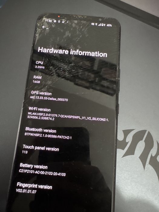 Asus Rog 6 Phantom Black