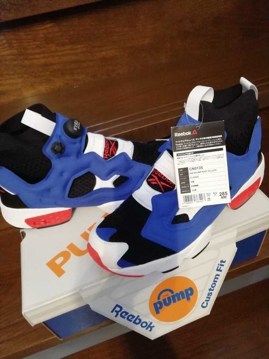 Reebok Instapump Fury Ultraknit,sneakers original, 42-43, noi,in cutie
