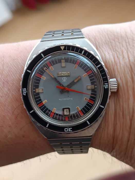 Ceas Revue super diver vintage