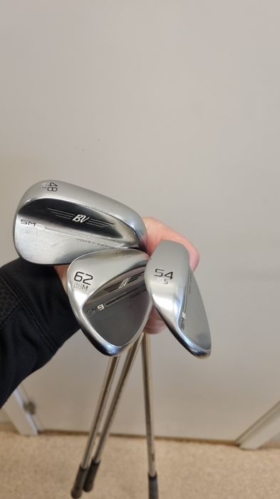 Titleist vokey SM9  48°, 54°, 62°