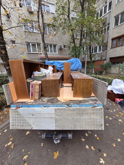 Firmă de: transport, debarasări, mutări, curățenie.