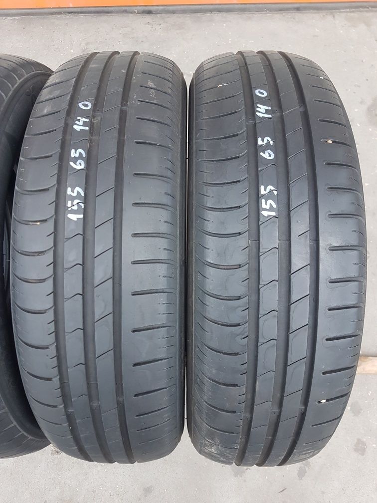 Летни гуми 4 броя HANKOOK Kinergy Eco 155 65 R14 дот 0816