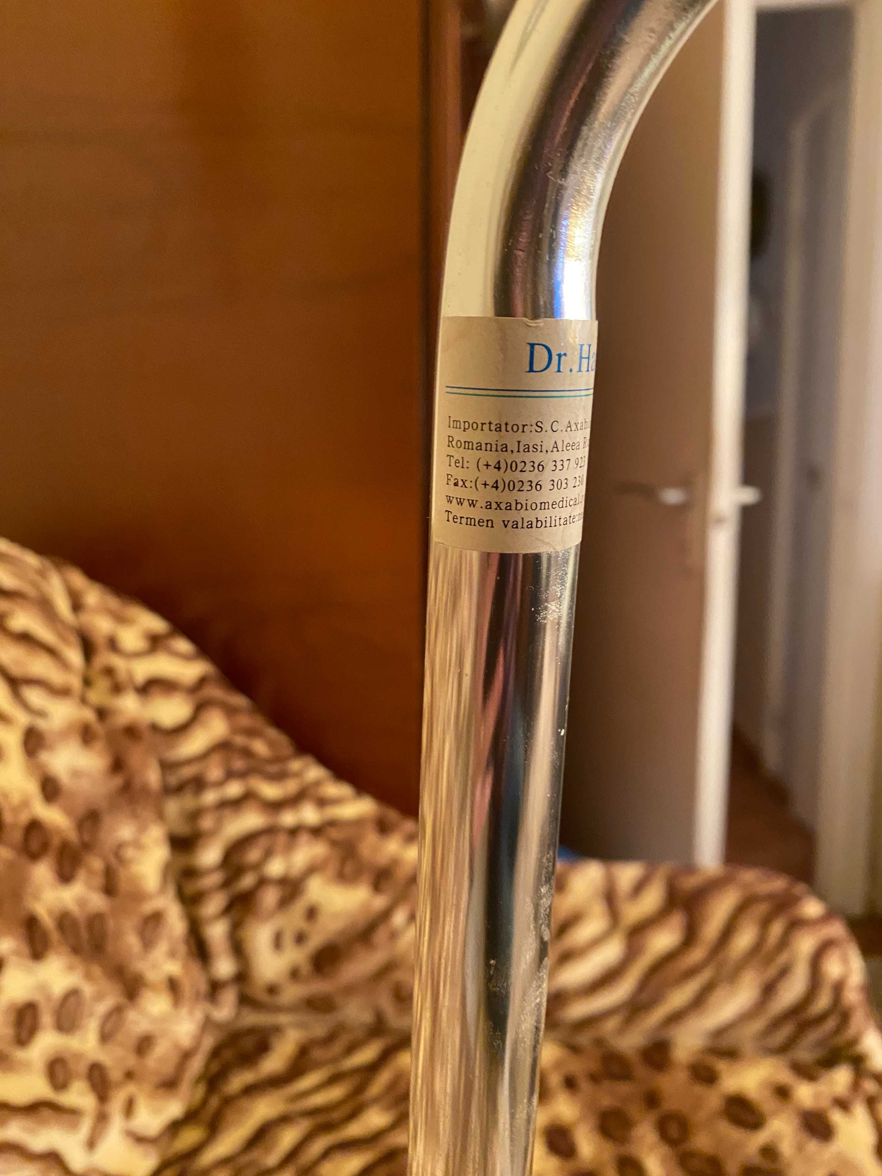 Baston din aluminiu cu trei picioare DrHappy