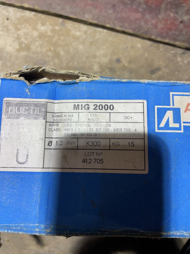 Sarma pentru sudare 1,2 mm