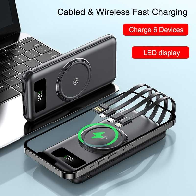 Външна батерия STELS Q90, PowerBank, 20000mAh
