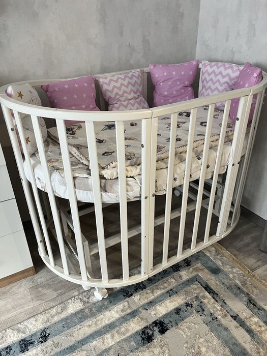 Детская кроватка 7в1